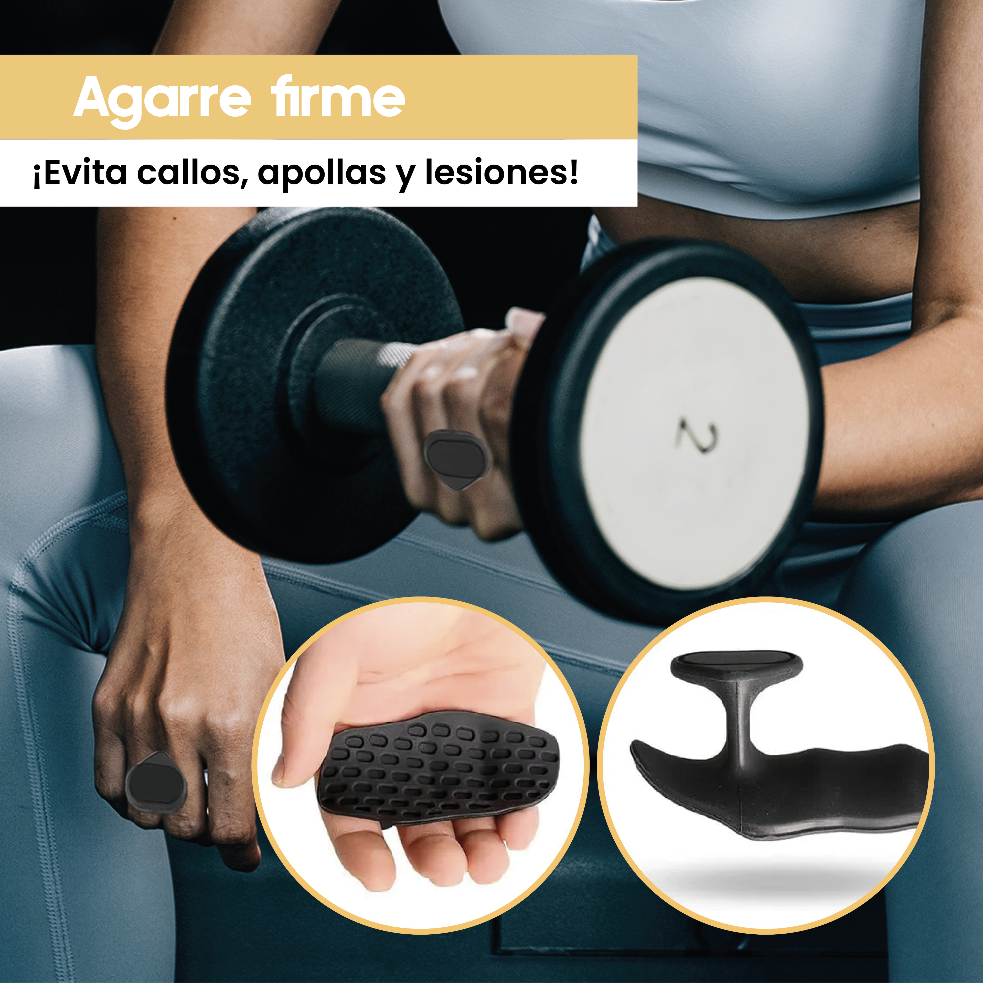 Calleras antideslizantes para entrenamiento