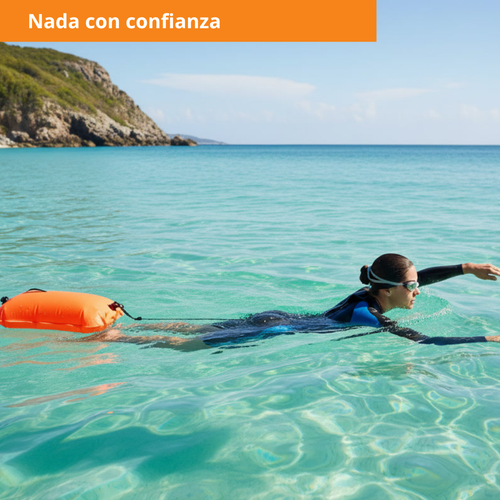 Boya para natacion en aguas abiertas
