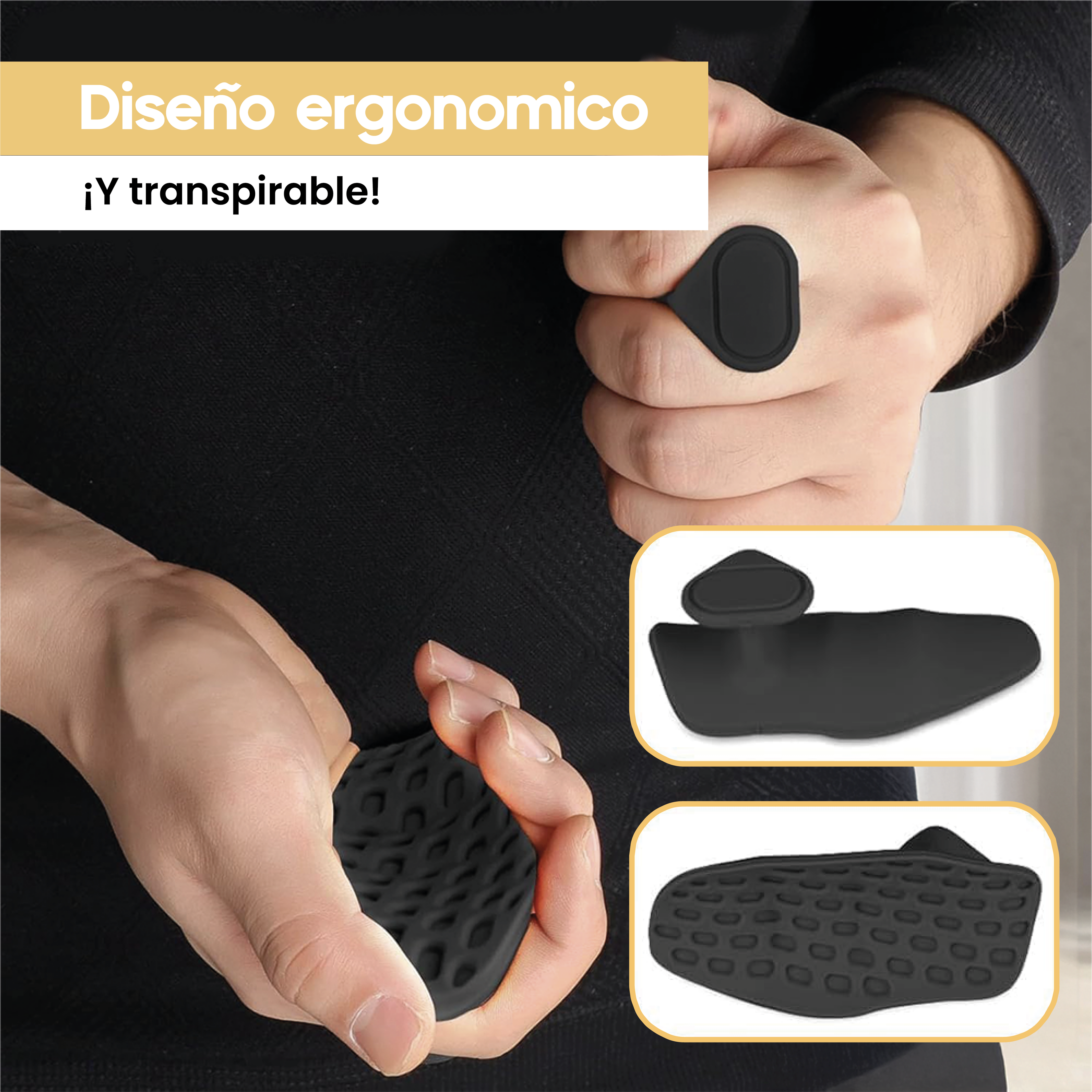 Calleras antideslizantes para entrenamiento
