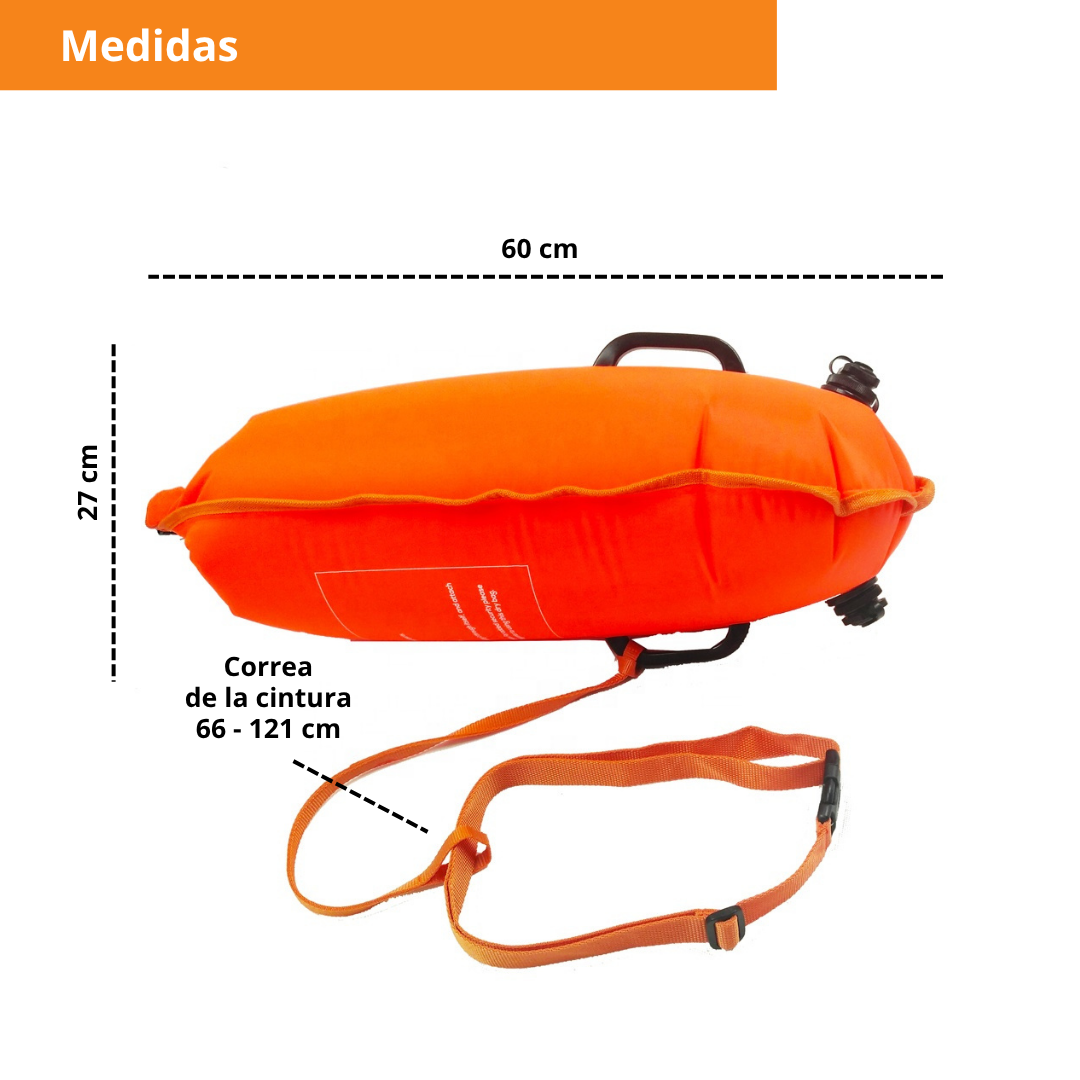 Boya para natacion en aguas abiertas