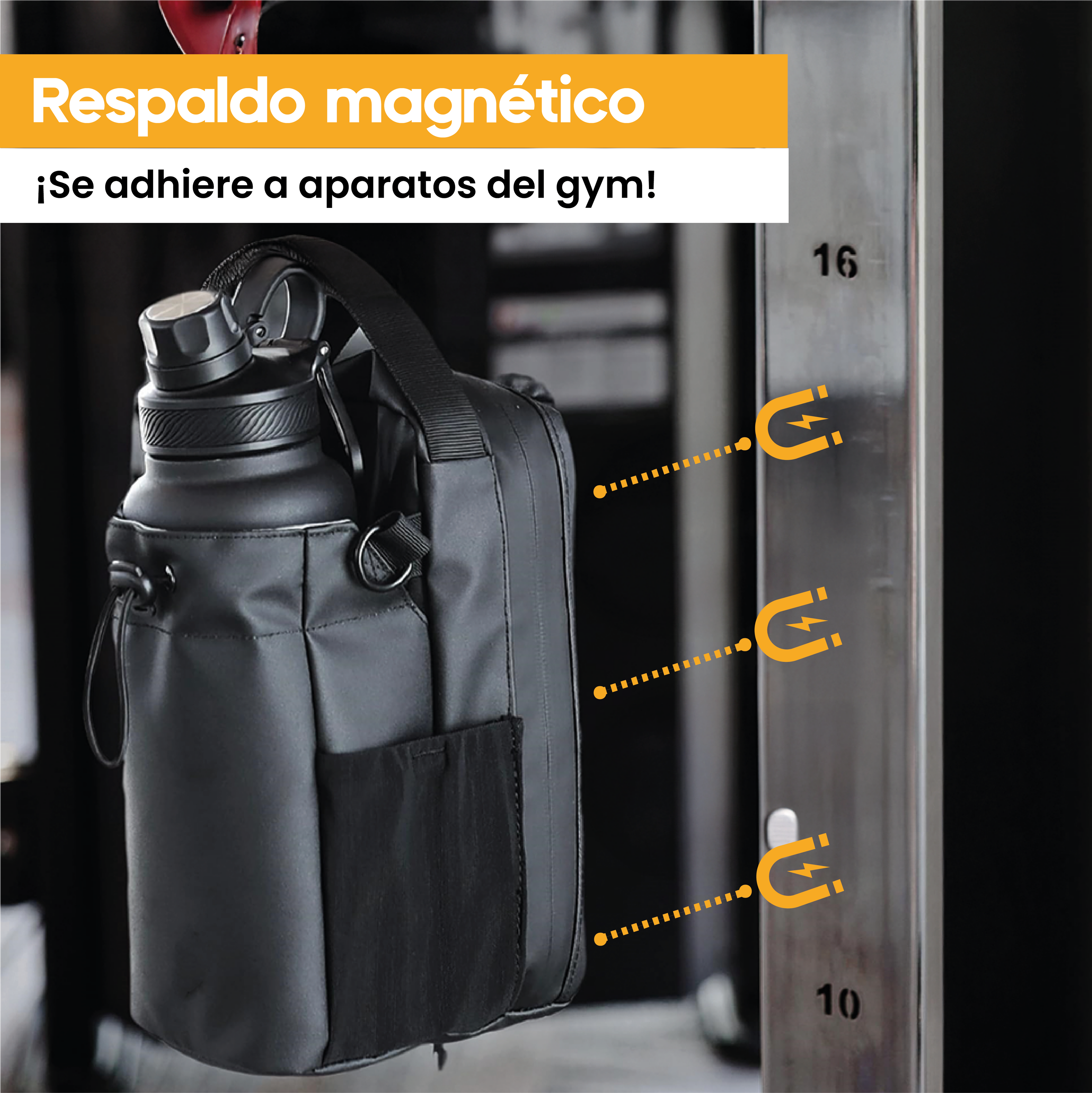 Bolsa Magnetica para gym