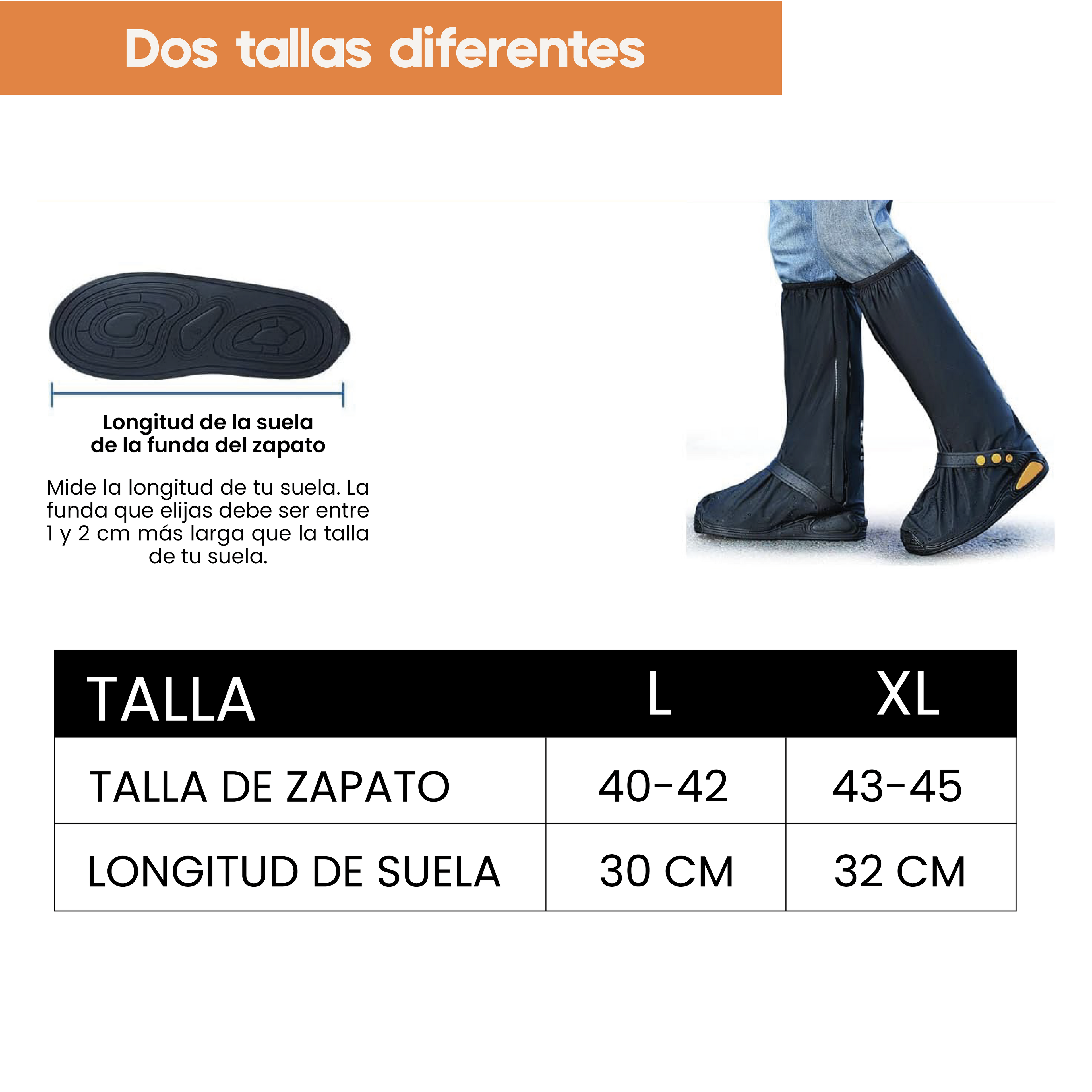 Cubre Zapatos Impermeable